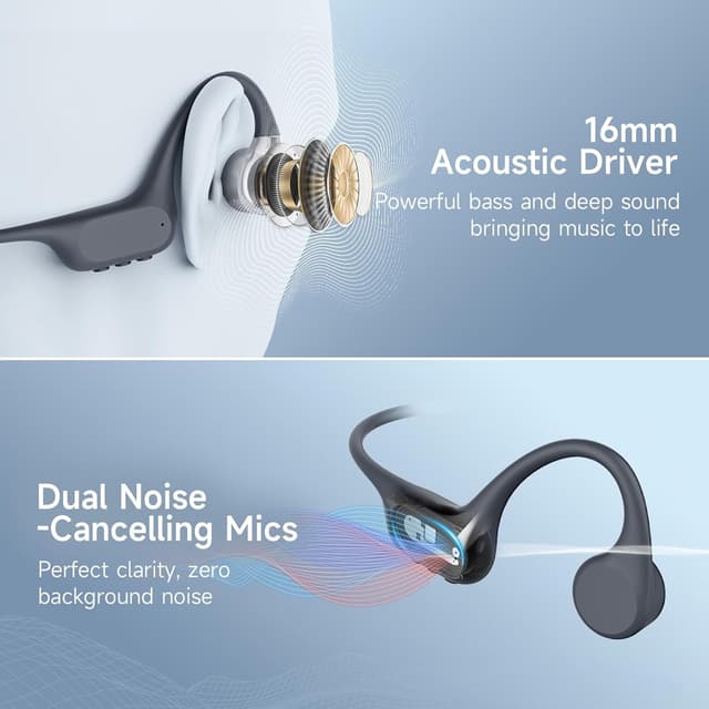 Thumbnail 5 de LOBKIN Swimming Headphones Underwater Bone Conduction