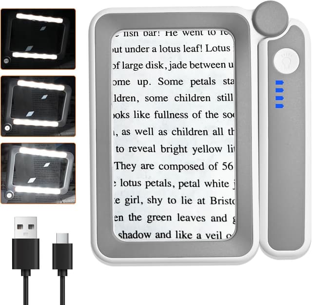 Imagen de Magnifying Glass with Light 4x LED en OfertitasTOP
