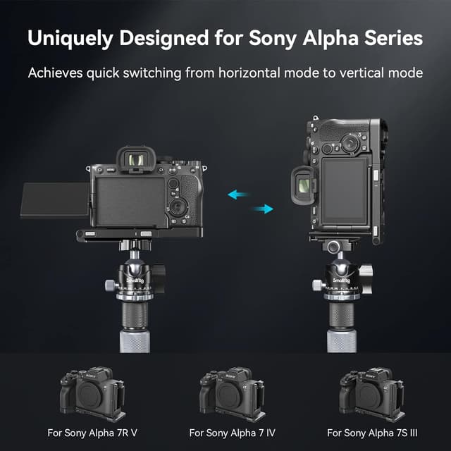 Detalle 2 de SmallRig L-Halterung 3984 für Sony A7V/A7R V/A7IV/A7S III