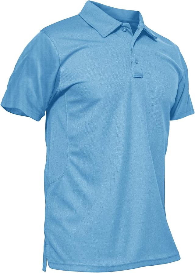 Thumbnail 6 de KEFITEVD Men’s Outdoor Breathable Quick-Dry Polo Shirt (Short Sleeve Safari/Camping)