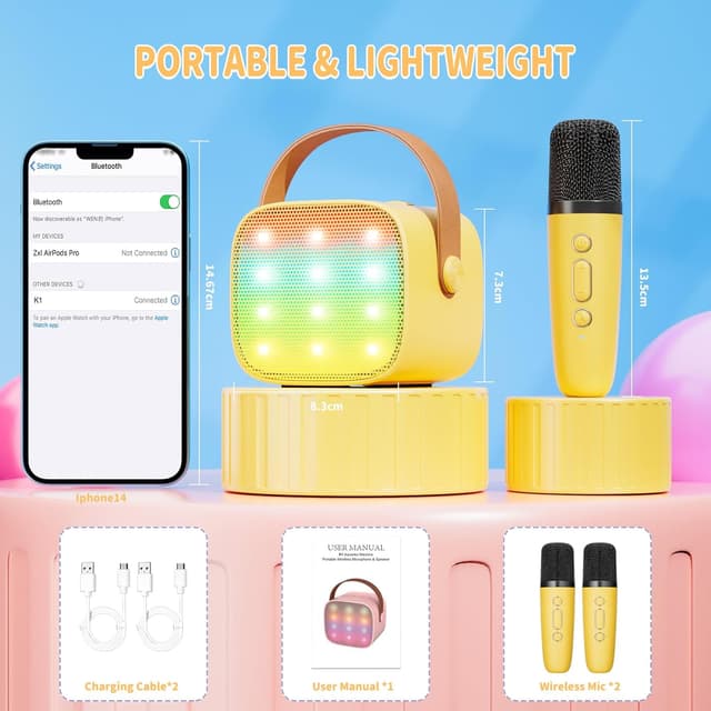 Thumbnail 5 de Ankuka Karaoke per Bambini 450g 🎤