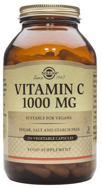 Detalle de Solgar Vitamina C 1000 mg 250 cápsulas Vegetales