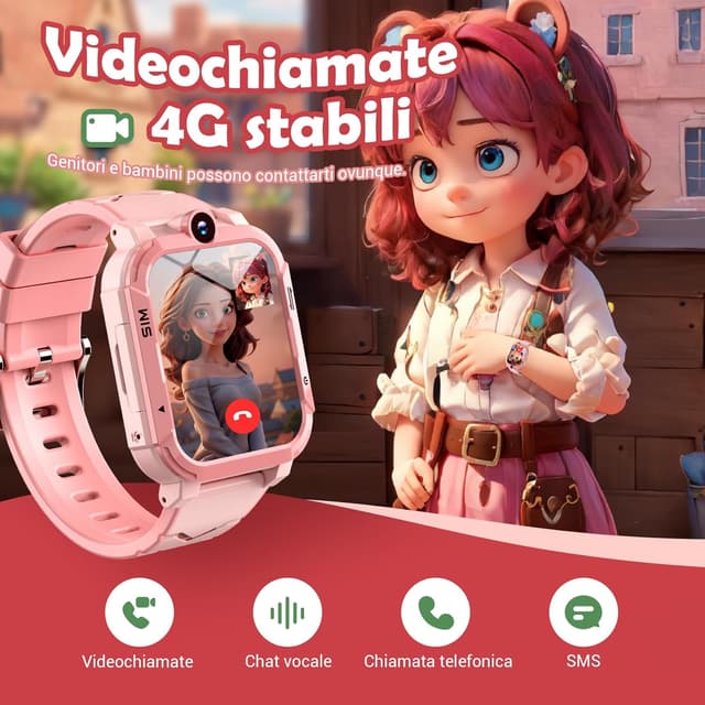 Detalle de Blackview smartwatch bambini GPS 4G