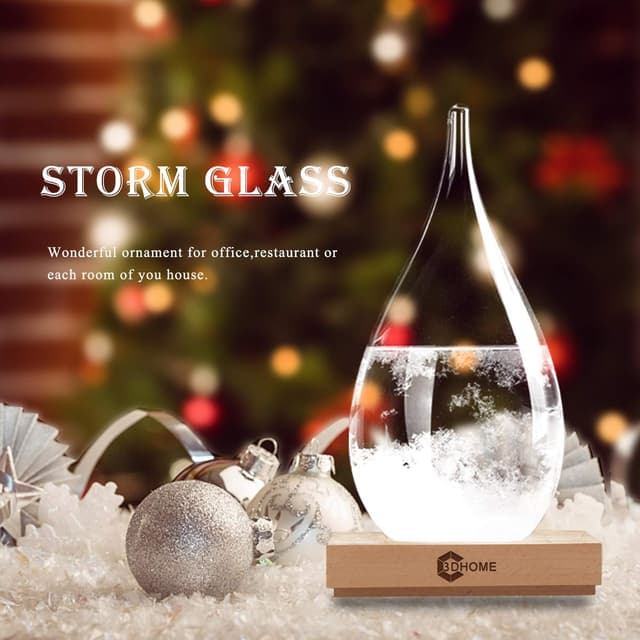 Thumbnail 3 de Storm Glass Water Drop Crystal Ball X-Large