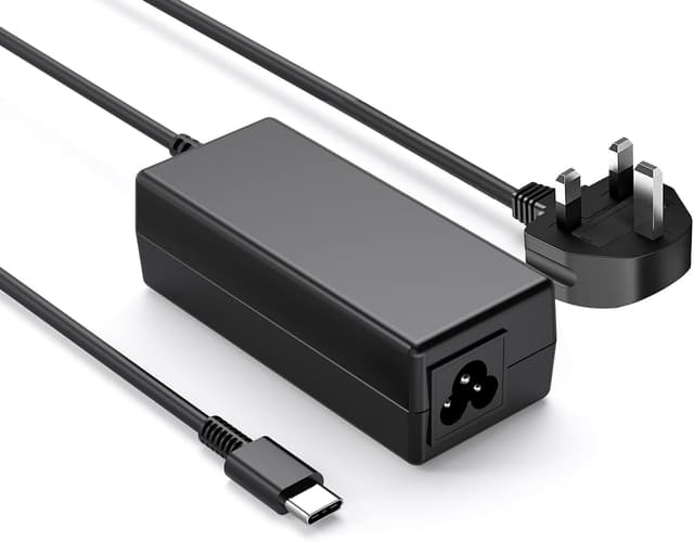 Detalle de 65W USB-C Chromebook Charger (USB-C PD 3.0) for Acer, HP, Lenovo, Dell, Asus & more