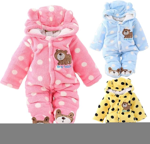 Thumbnail 3 de Gaorui Newborn Unisex Baby Winter Jumpsuit 1️⃣