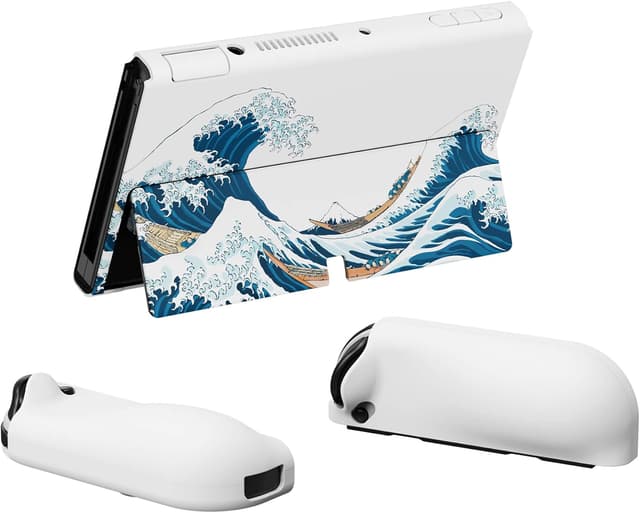 Detalle 2 de PlayVital AlterGrips slim case for Nintendo Switch OLED