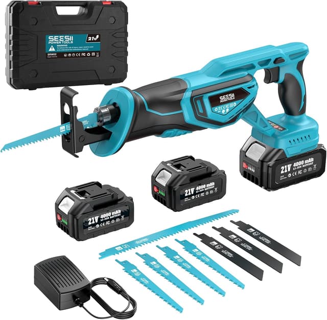 Imagen de SEESII Scie sabre sans fil 21 V 3300 SPM en OfertitasTOP