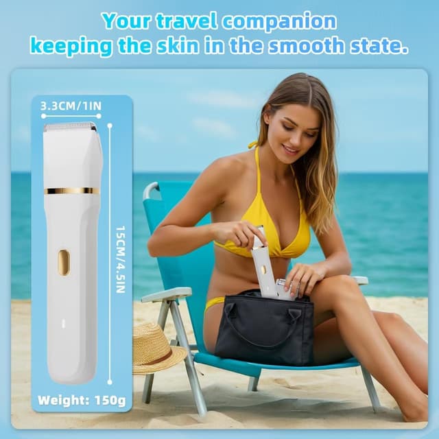 Thumbnail 6 de Rasuradora 5 en 1 para Mujer, cuerpo/rostro 🪒 IPX7