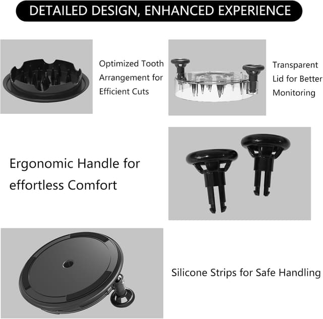 Detalle 2 de Dulzstud Chicken Shredder Tool Twist 356℉ 🍴