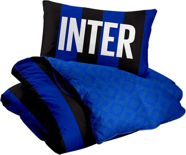 Detalle 1 de Parure de lit simple en coton (housse de couette + taie d’oreiller) 100% coton, sac 155 x 200, 50 x 80