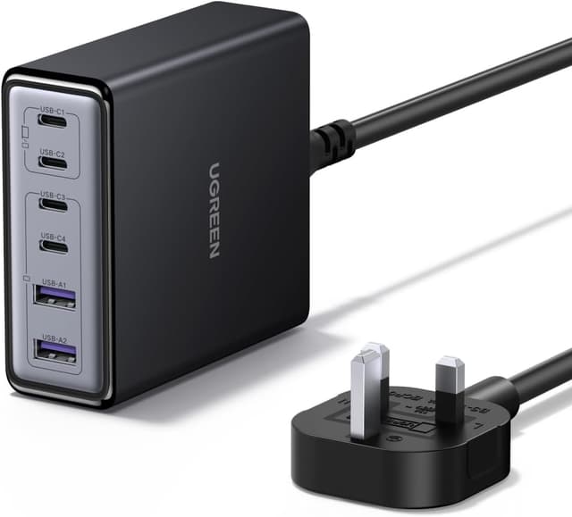 Detalle de UGREEN 100W 6-Port USB‑C Charging Station