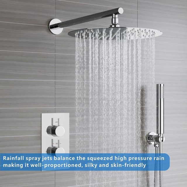 Thumbnail 5 de Voolan Cabezal de Ducha Lluvia 25 cm