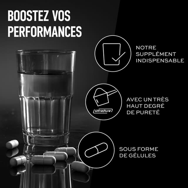 Detalle 2 de ESN Creatine Giga Caps Standard 300 (300 gélules) – monohydrate de créatine