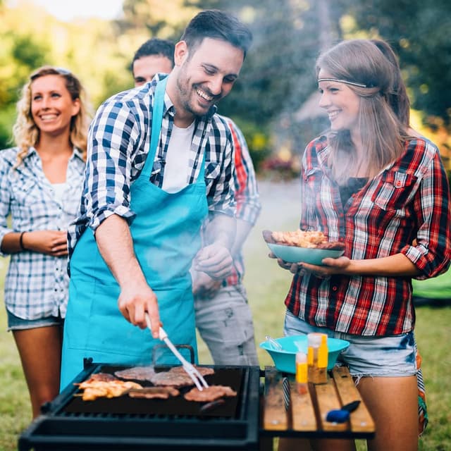 Thumbnail 6 de Tappetini barbecue 40 x 33 cm riutilizzabili 5 pezzi