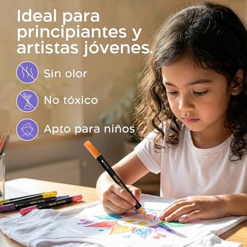 Thumbnail 6 de Zenacolor 26 Rotuladores Textil Doble Punta