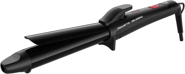 Detalle de Rowenta x Karl Lagerfeld CF321L ferro arricciacapelli 25 mm con rivestimento Cheratina & Onde Ricci Naturali, 200°C