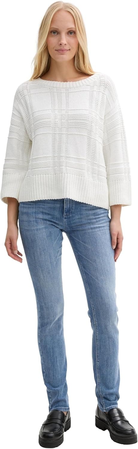 Detalle de TOM TAILOR 1045723 Jeans Kate Slim da donna: vestibilità comoda e linea slim