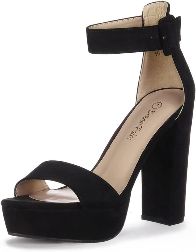 Detalle de DREAM PAIRS Platform Heel Sandals 4.5in