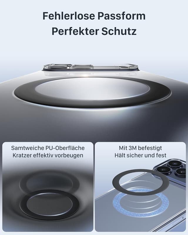 Detalle de YOSH Magnetring für MagSafe kompatibel