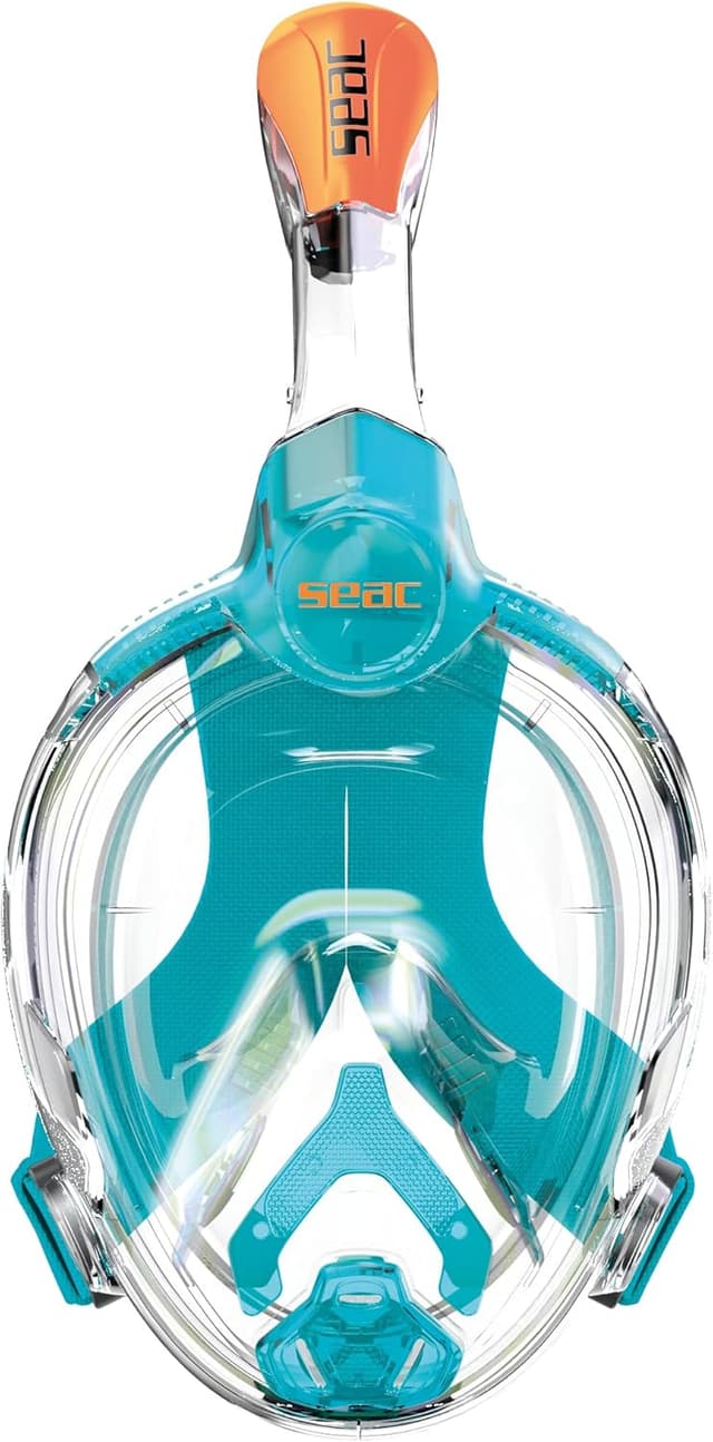 Thumbnail 6 de SEAC AMICA Maschera integrale snorkeling full face per adulti e bambini (dai 6 anni) con visione 180°