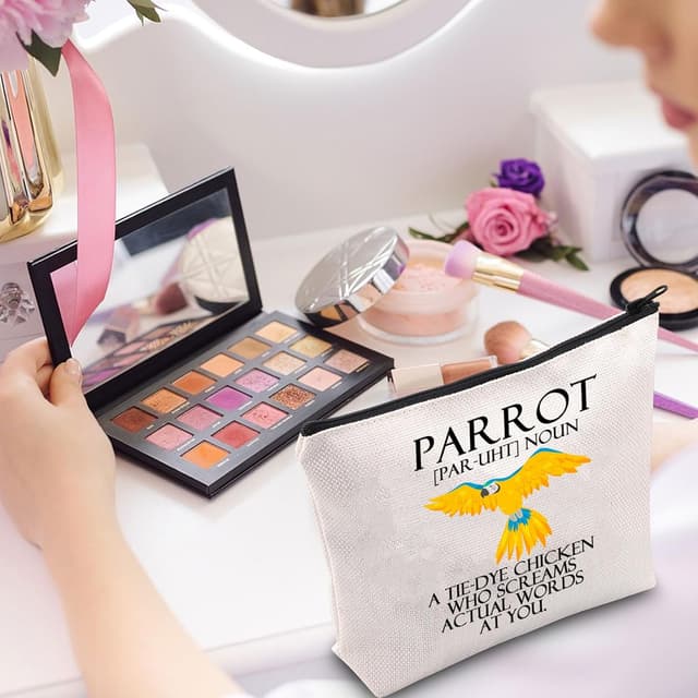 Thumbnail 3 de Parrot Makeup Bag Macaw Lover Cosmetic Bag