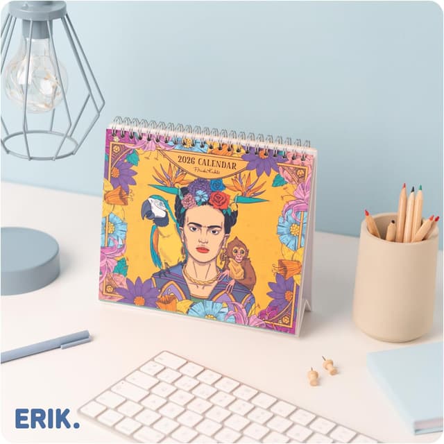 Thumbnail 3 de Grupo Erik Frida Kahlo Desk Calendar 2026 📅