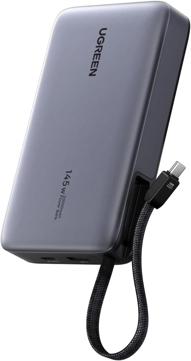 Detalle de UGREEN Nexode power bank, 20000mAh fast charge
