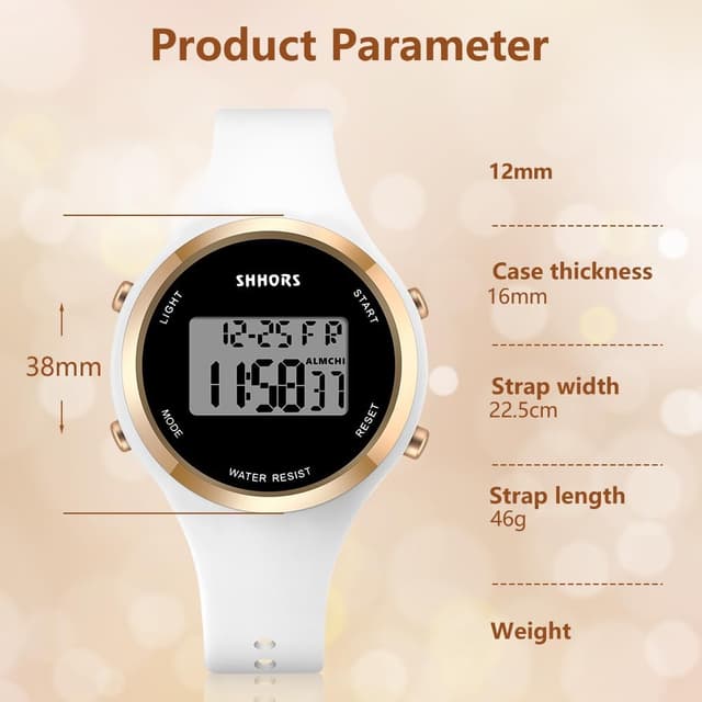 Thumbnail 1 de OFFCUP Damenuhr Digital LED