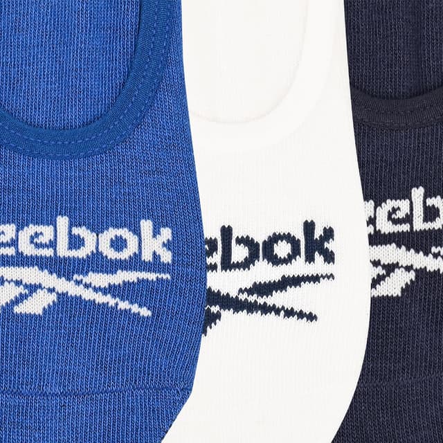 Detalle de Reebok R0351 : lot de 3 chaussettes invisibles mixte