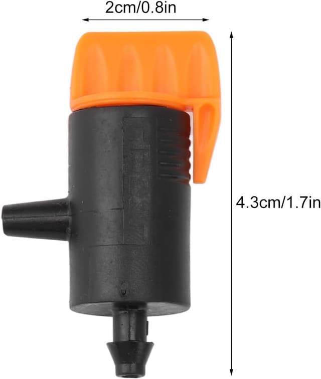 Thumbnail 5 de 60 pezzi di gocciolatori regolabili per irrigazione a goccia (da 0 a 200 L)