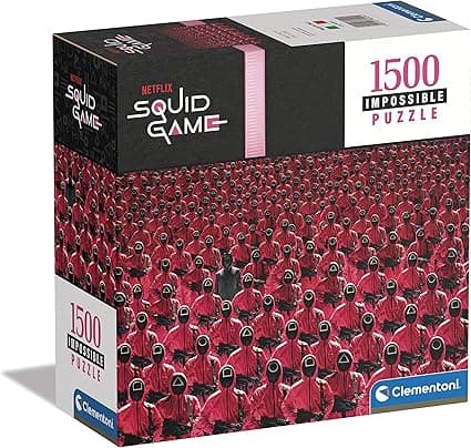 Detalle de Clementoni Squid Game Puzzle Dificil 1500 Piezas