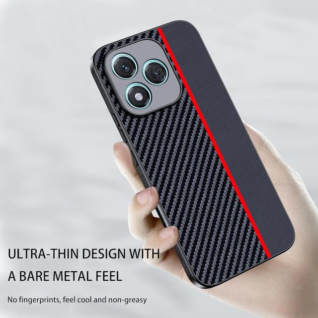 Detalle 2 de FDHYFGDY Schutzhülle für Honor 400 Lite – Carbonfaser-Case wasserdicht & stoßfest