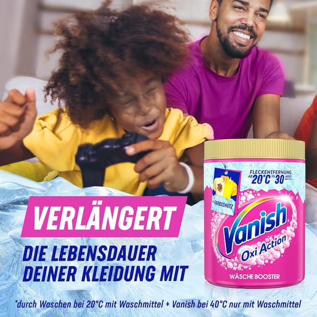 Detalle 2 de Vanish Oxi Action 1,65 kg Fleckenentferner