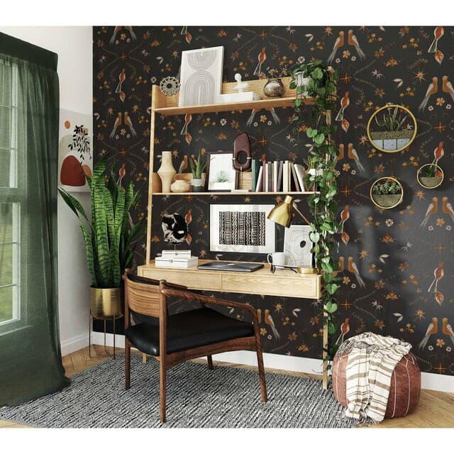 Thumbnail 2 de Coordonné Papel pintado Metaphoric Birds Rest Time 🖼