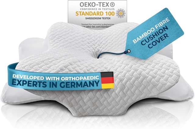 Thumbnail 6 de Glückstoff Orthopedic Neck Pillow for All Sleep Types