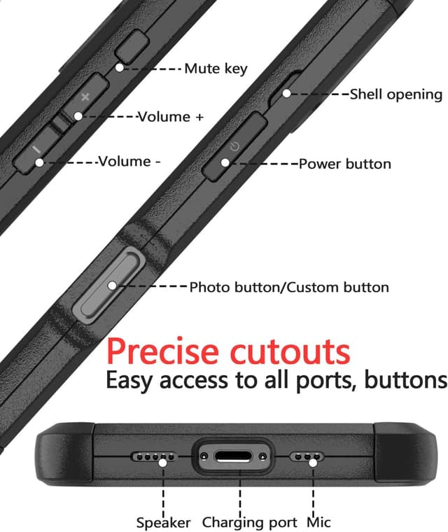 Thumbnail 6 de Diverbox iPhone 16 Case with 15 ft Drop Protection