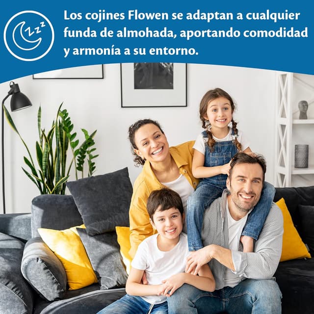 Thumbnail 2 de Flowen Cojines Sofa 45x45 2 Unidades