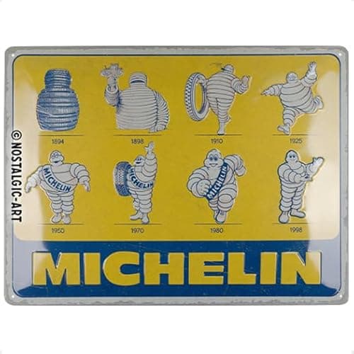 Detalle de Plaque rétro Michelin 30 x 40 cm ⚙