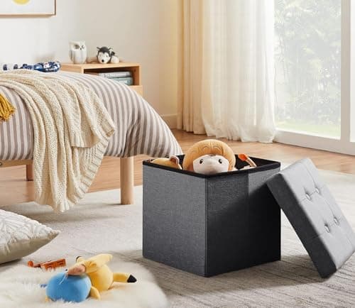 Thumbnail 6 de Madera Nieve Banco 38x38x38 cm para hogar