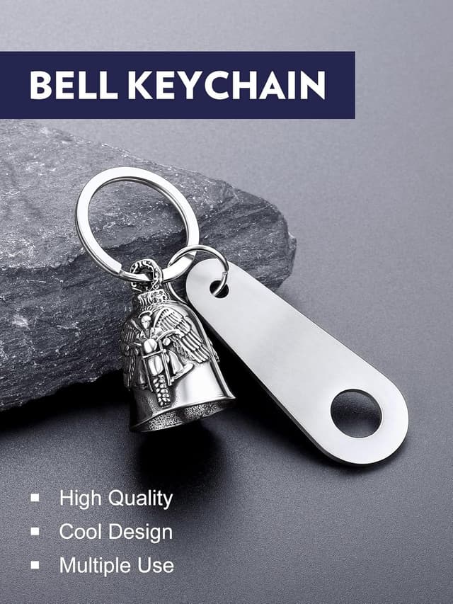 Thumbnail 1 de Bandmax Clochette Moto porte-bonheur 61,7 mm 🔔