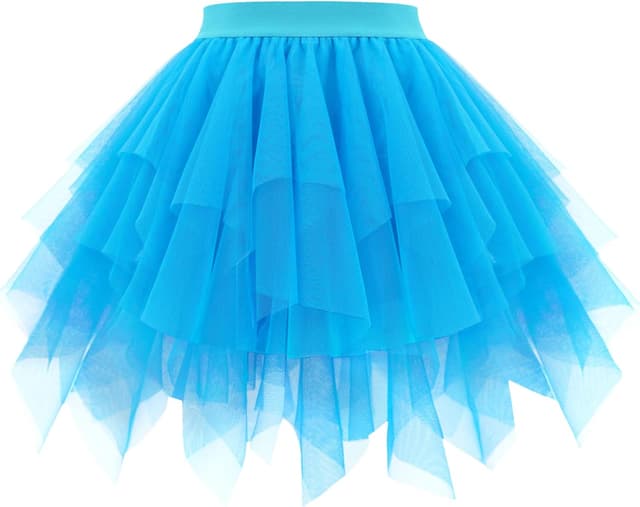 Thumbnail 6 de Girstunm Mini Tüllrock Damen Hoch Taille 1️⃣ 🎀📸