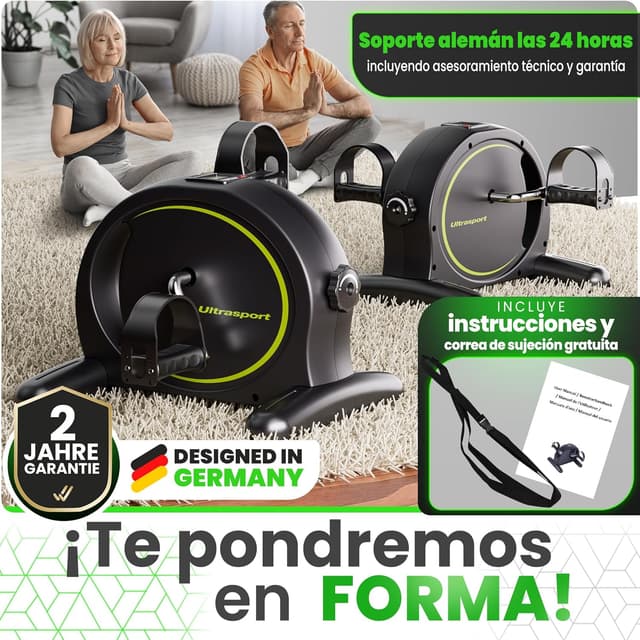 Thumbnail 3 de Ultrasport Pedales estáticos 2 en 1 para casa