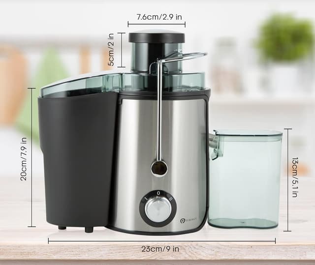 Thumbnail 2 de PureMate 600W centrifugal juicer — two speeds 🥤