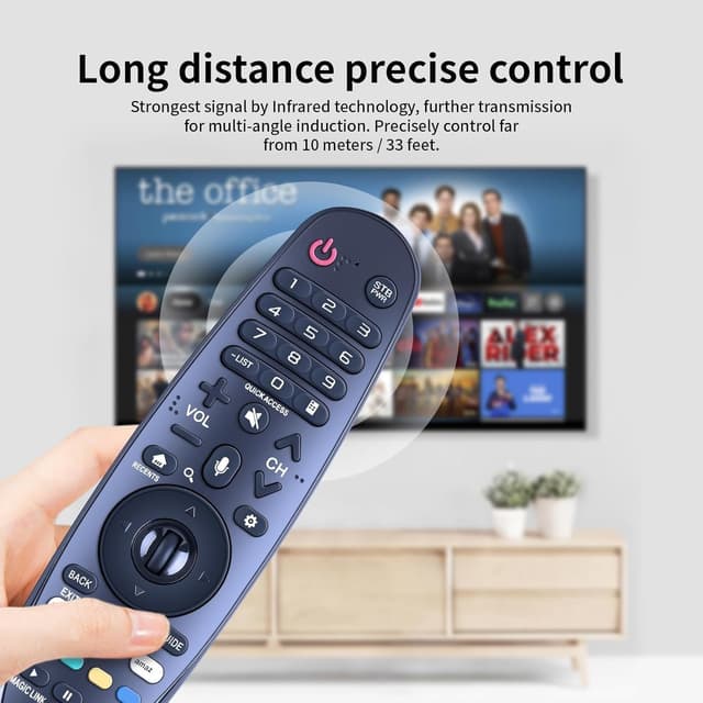 Detalle de LG LED TV remote control AN-MR650A 2x AA