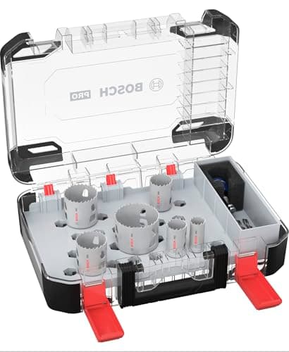 Imagen de Bosch 9x Set sierra de corona PRO Multi Material Ø 22–65 mm 🛠 en OfertitasTOP