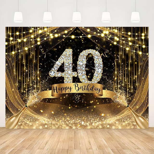 Imagen de APROPHIC 40. Geburtstagbanner 210x150cm 🎉 en OfertitasTOP