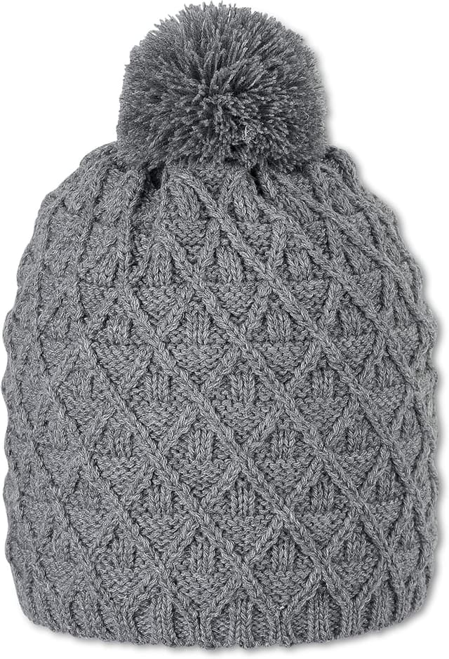 Imagen de Sterntaler Mütze Bommelstrickmütze Raute für Babys en OfertitasTOP
