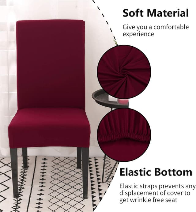 Thumbnail 1 de Housse de Chaise Extensible Lot 4/6 45–65 cm