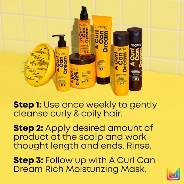 Thumbnail 6 de Matrix Tiefenreinigendes Haarshampoo für definierte Locken & Wellen mit Manuka-Honig-Extrakt (300 ml)